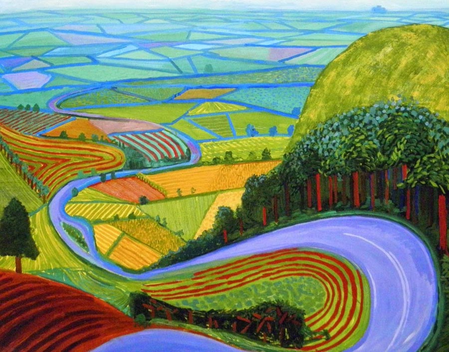 David Hockney Landscape